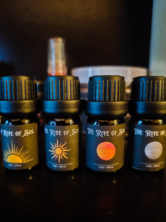 Enhance Your Daily Rituals with Resh vel Helios Magickal Anointing Oils
