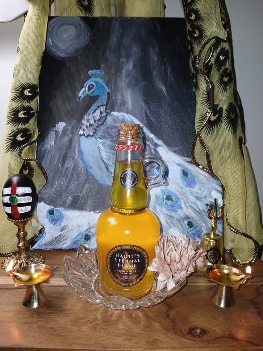 Hadit’s Eternal Flame: Sacred Diya Magickian Lamp Oil